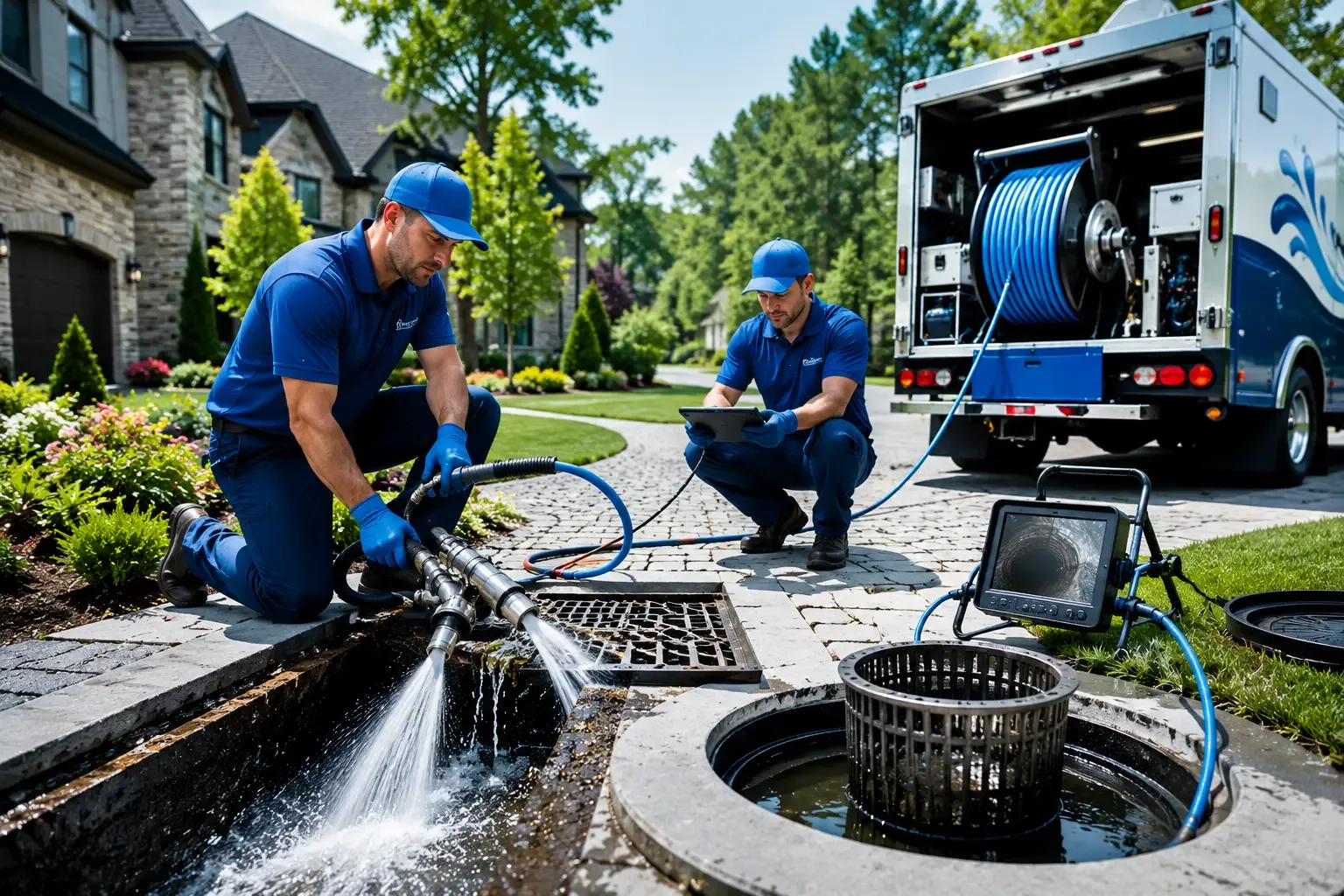 Local outdoor drain cleaning professionals in Byron, MI