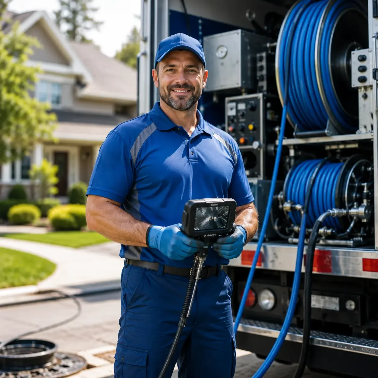 Local outdoor drain cleaning specialists in Byron, MI